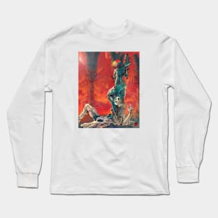 Destroy all robots Long Sleeve T-Shirt